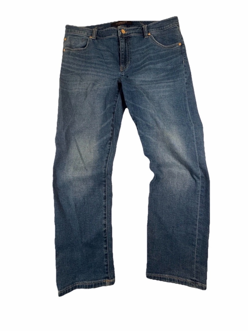 Liverpool Jeans Company Women's Skinny Jeans in Washed Blue
